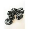 Pachamama Essentials Snowflake Obsidian Tumbled - Healing Stone - Crystal