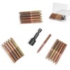 16PCS 1/4"-20 x 2 Hanger Bolts Kit & 1PCS 1/4"-20