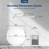 Amico 4 Pack 7 Inch 5CCT Ultra-Thin LED Canless Recessed