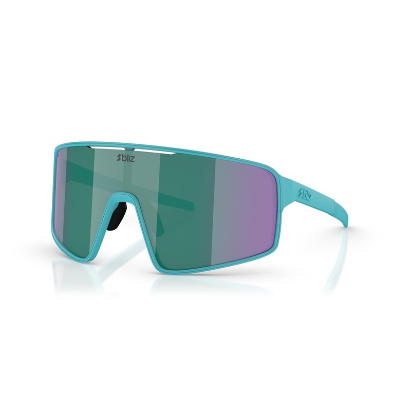Bliz P001 Sunglasses 2025 Matte Turquoise/Blue Green