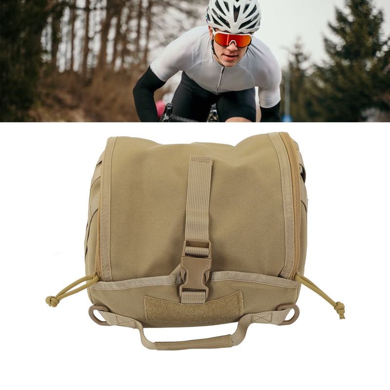 Camping Helmet Bag Canvas Scratch Prevention Adjustable Helmet Storage Bag