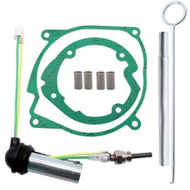 HiSport Diesel Parking Air Heater Car Ceramic Glow Plug Compatible With Eberspaecher Airtronic D4 88w-98w Car Air Diesel Parking Heater Service Kit with Glow Pin Screen Gasket Glow Plug Removal Tool