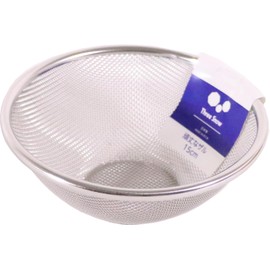 Three Snow 31304 Heavy Duty Colander, 5.9 inches (15 cm), 18-8 Stainless Steel, Easy to Clean, Colander, Tsubame Sanjo, Made in Japan