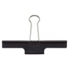 Lion Extra Large Binder Clips, Black, 85-Sheet