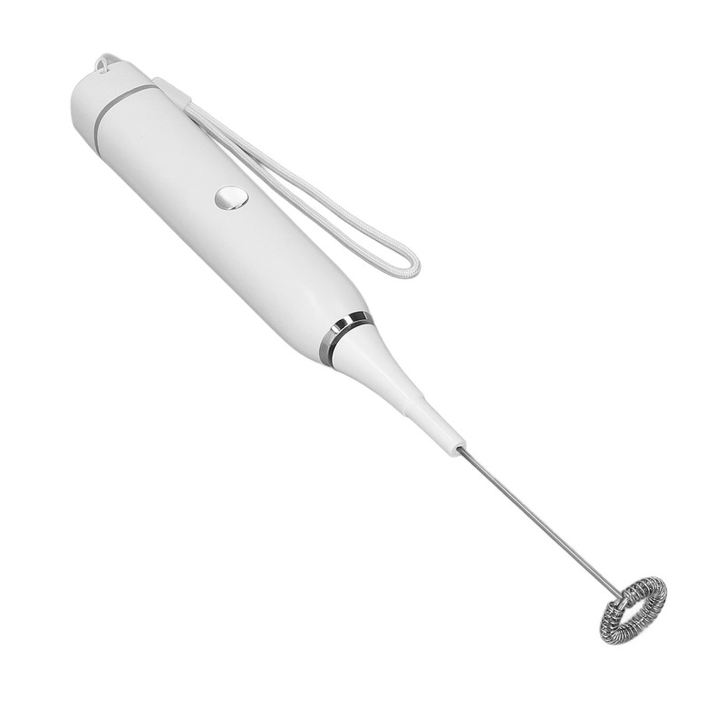 Electric Milk Frother Handheld 5V 2A 4W Sturdy PP Material