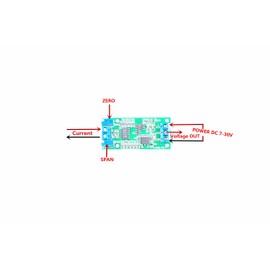 KNACRO 0-20mA to 0-10V Current to Voltage Transmitter Signal Module Linear Conversion (0-20MA to 0-10V)
