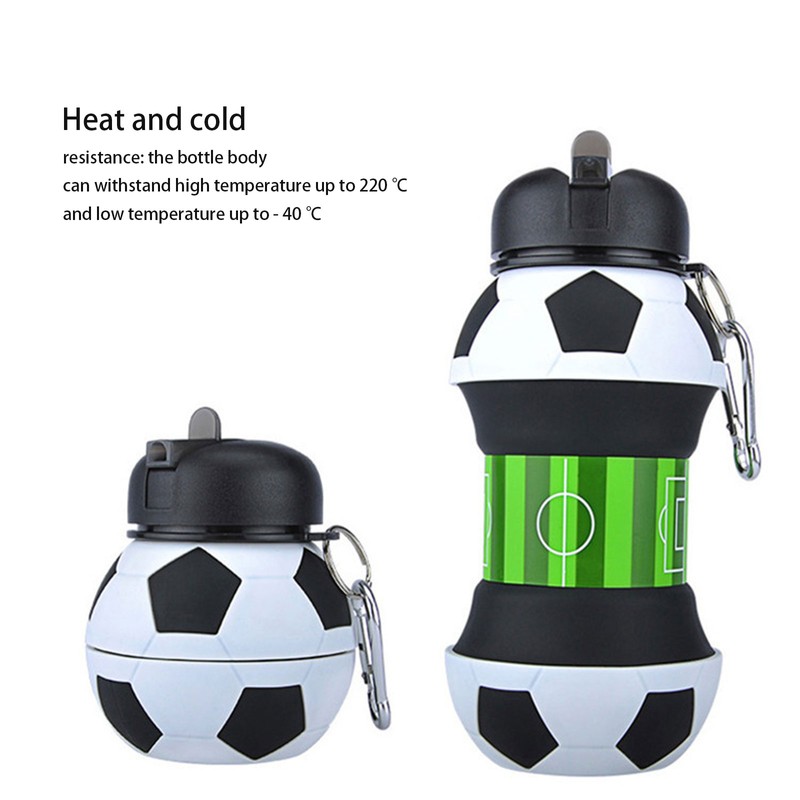 Outdoor Sports Water Bottle Household Silicone Folding Student Water Cup