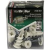 25 Pack #8L Nylon Walldriller Anchors, with Screws
