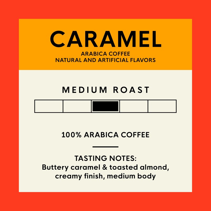 San Francisco Bay K-Cup Coffee Pods, Caramel (80 ct), Medium