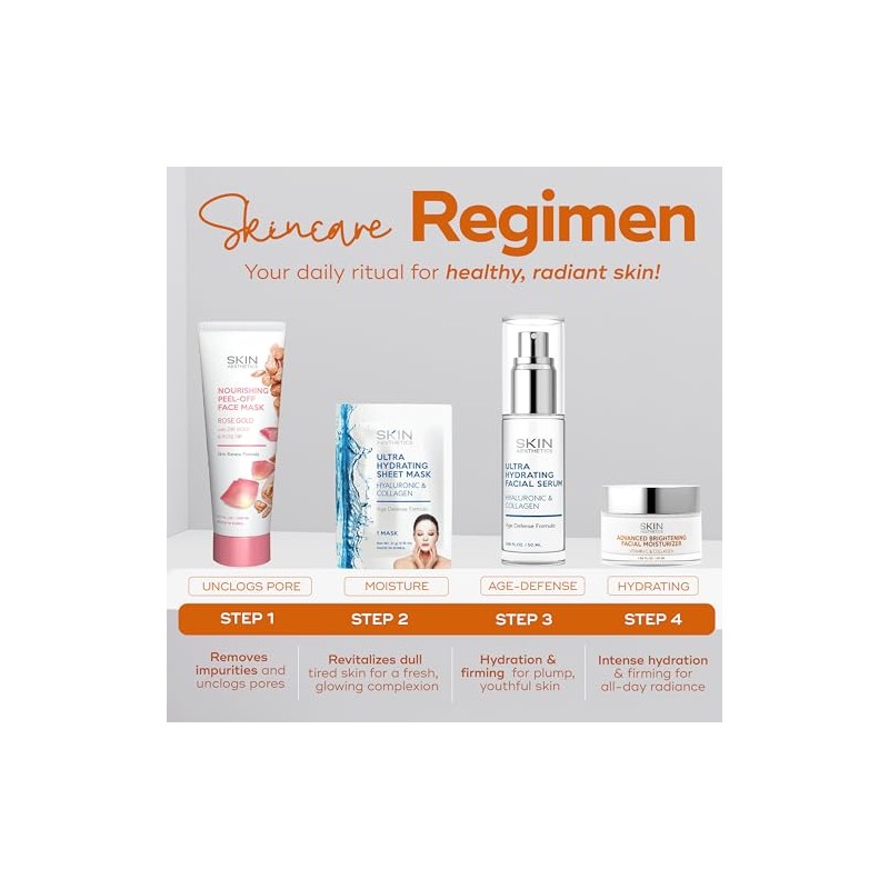 Vitamin C and Collagen Daily Face Moisturizer - Reduce Fine