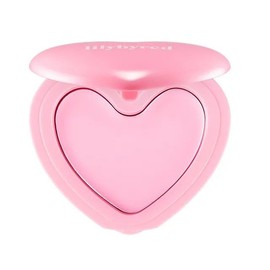 LUV BEAM Cheek Balm | Soft Color, Glowy Finish, Creamy Texture | Natural-Looking Flush | Korean Beauty (02 INNOCENT PINK)