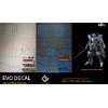 EVO UV Reflective Upgraded Ver. WaterSlide Decal - MG Vidar