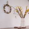 Èn Gry & SIF Felt Door Wreath Flowers & Flowers