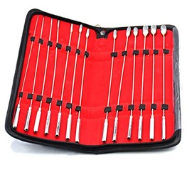 AAProTools Bakes Sounds Dilator 13 Pcs Set All Brass Chrome Plated