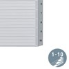Esselte Leitz 1–10 Plastic dividers, A4, PP, 10 Sheets, Grey