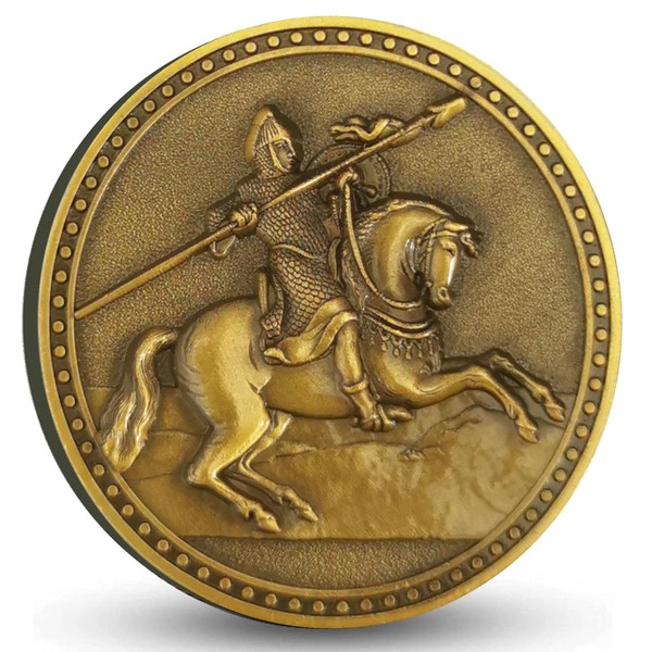 Gimilang Gallant Cavalry Christian Challenge Coin Joshua 1:9 Encouragement Bible