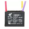 New Tech CEILING FAN CAPACITOR CBB61 1.5uf+2uf 3 WIRE 250V