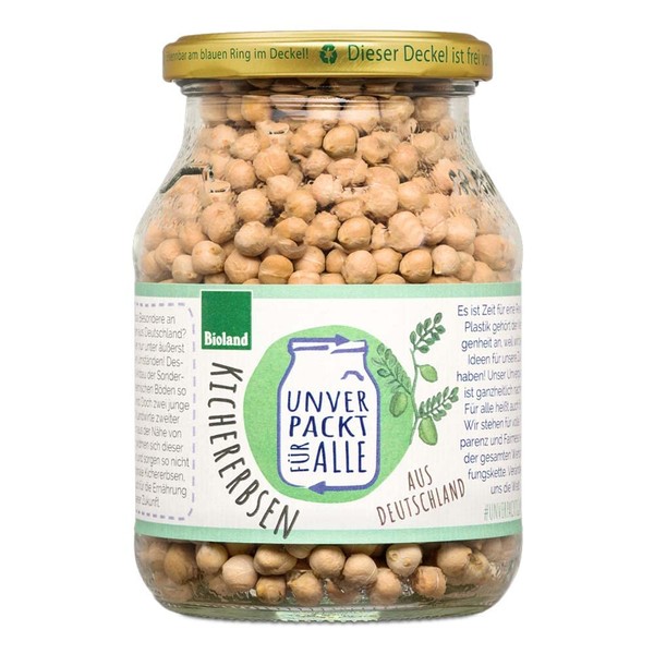 Unverpackt Umgedacht Chickpeas, Bioland, 420 g