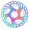 Mountain Bike TitaniumPlated Cooling Disc Brake Rotor 6 Nails Cycling