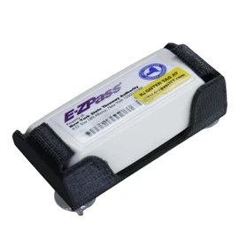 EZ Pass Holder for New EZ-Pass and I-Pass - Toll Transponder Holder - High Temp - 3 Point Mount (1 Pack) - Black