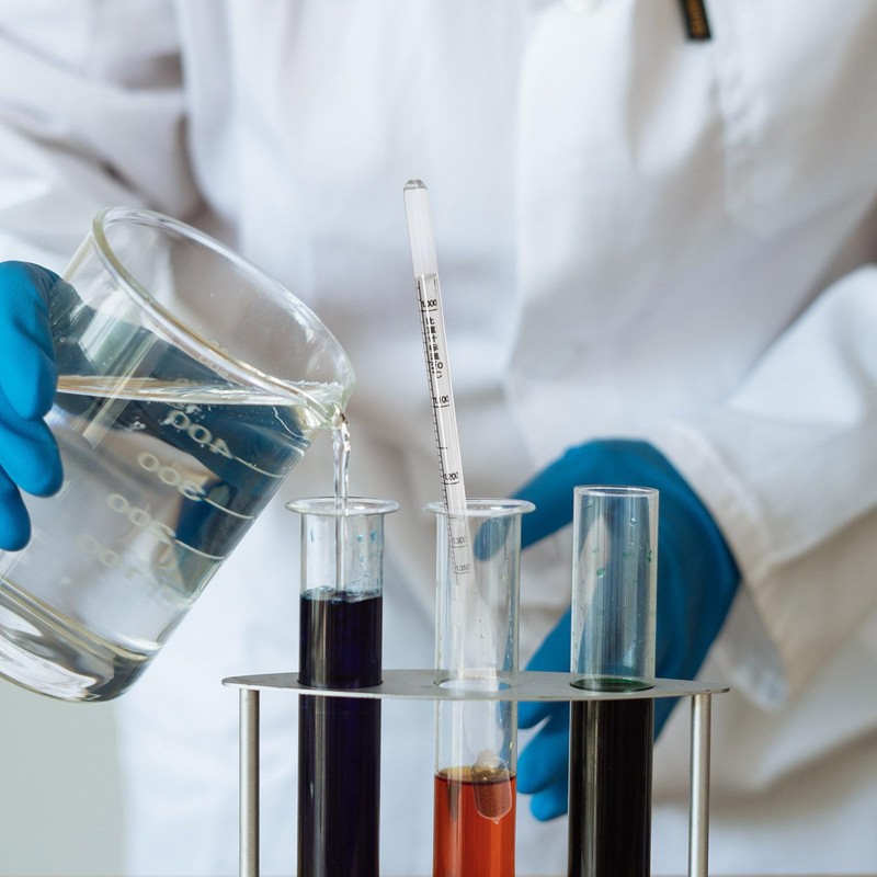 VILLCASE Glass Hydrometer, 0-35 Specific Gravity Hydrometer Dual Scale Laboratory