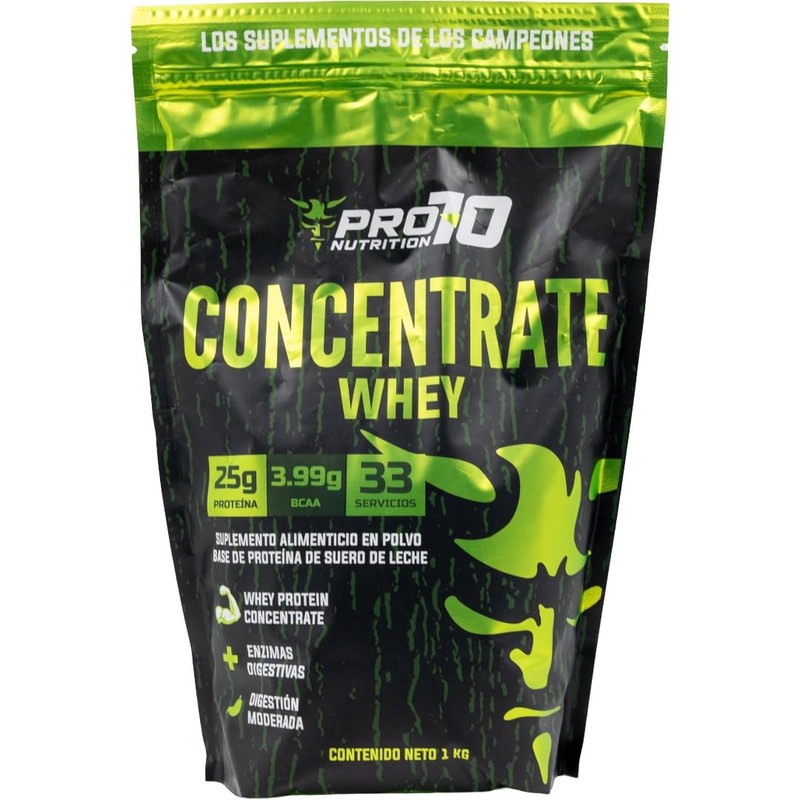 Concentrate Whey Protein 1 KG | 33 Servicios | Pro70