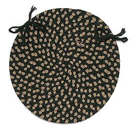 Colonial Mills Brook Farm Round Braided Chair Pad