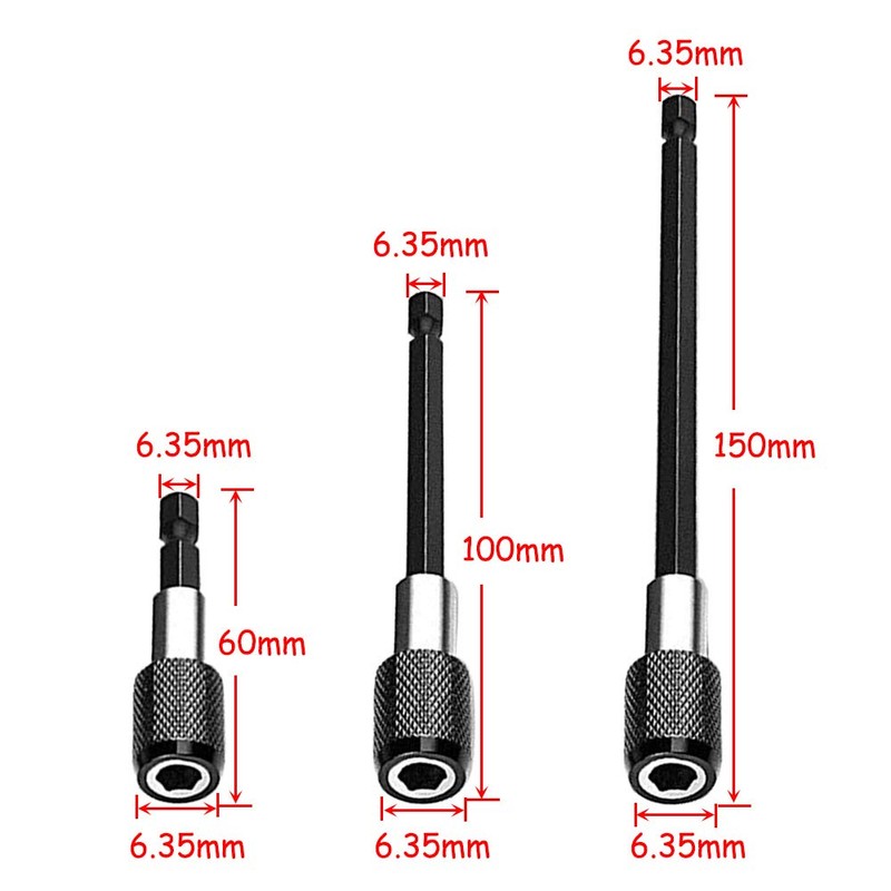 Saipor Hex Extension Bar 2.4 inches (60 mm), 3.9 inches