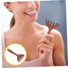 BIUDECO Sandalwood Wooden Scalp Massager Comb with Wide Teeth for
