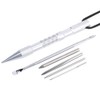 Bracelets Parachute Cord Knitting Needles Spike Kit Aluminum DIY Weaving