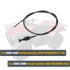 SVKZGFZ Choke Cable + Valve Plunger Kit for Honda Rancher