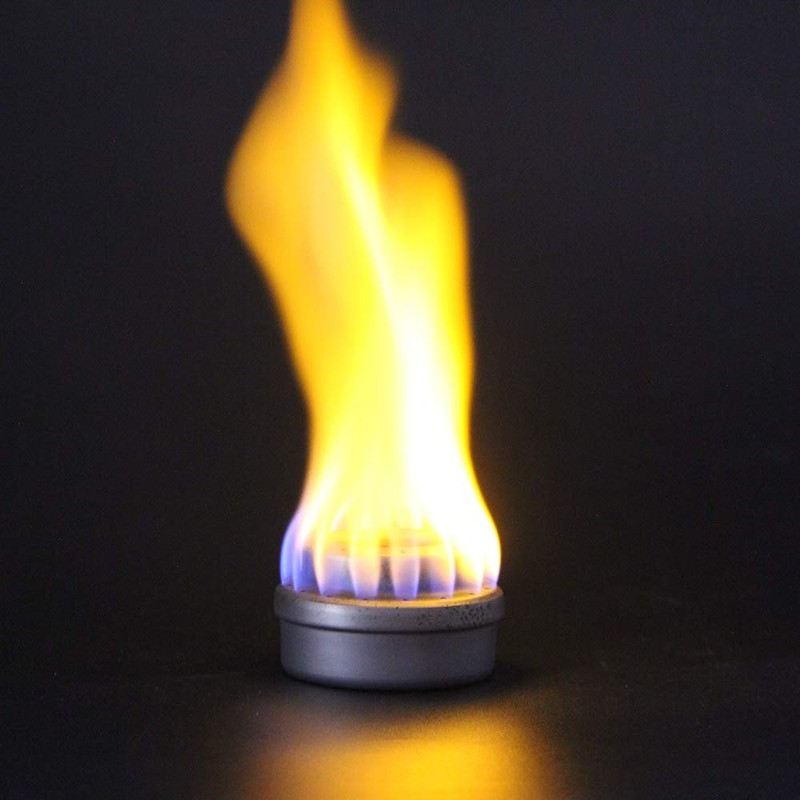Lixada Mini Titanium Liquid Alcohol Burner Ultralight Titanium Camping Stove