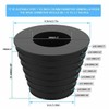 WANGCL Umbrella Cone Wedge Parasol Base Stand 1.5 Inch/ 38