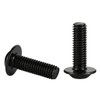 M8-1.25 x 10mm Flanged Button Head Socket Cap Screw Bolts,