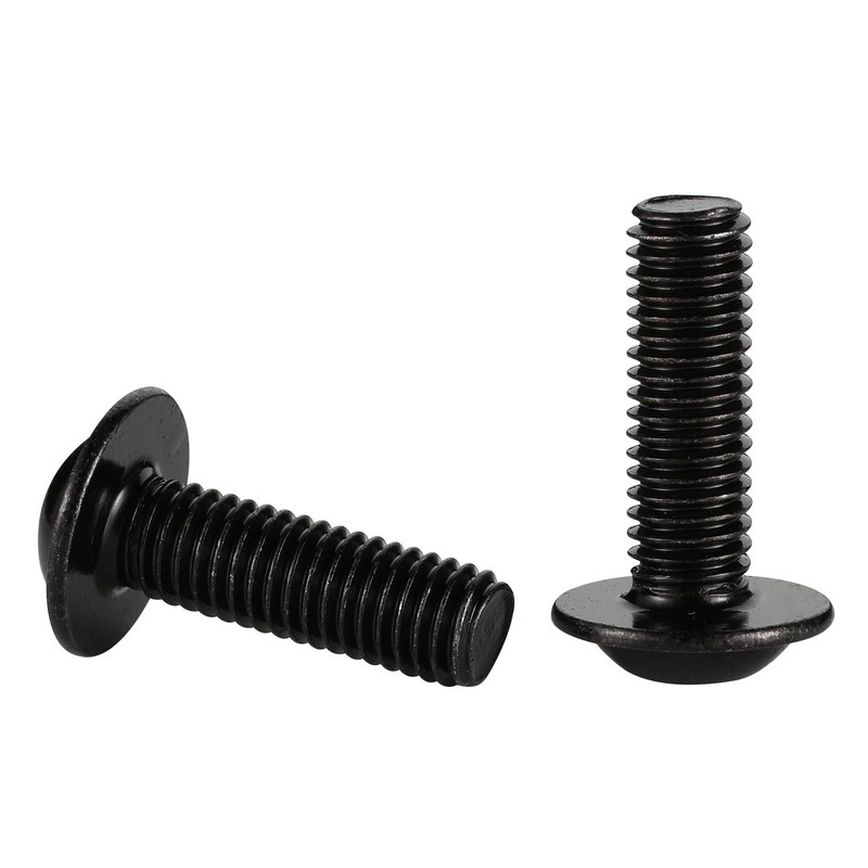 M8-1.25 x 10mm Flanged Button Head Socket Cap Screw Bolts,