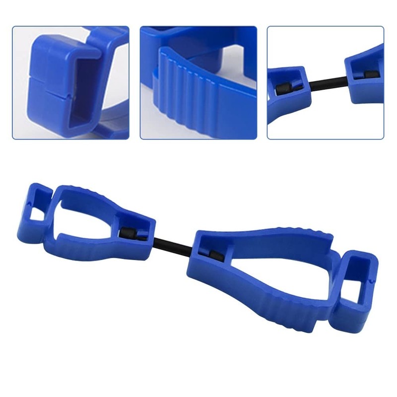 DONGKER 5PCS Glove Holder Clip,Glove Belt Clips for Work Gloves