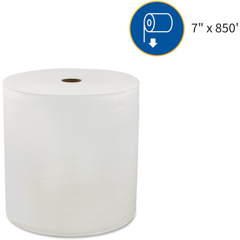 Genuine Joe Solutions Solutions 850' Hardwound Paper Towels, 6 Rolls