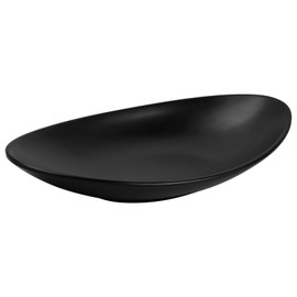 Hoxfly Black Tray, Key Tray Bowl, Oval Key Tray, Jewellery Tray, Entrance Bowl Tray, Decorative Bowl, for Hallway, Keys, Jewellery, Coins (Oval, Black)