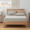 puredown Fitted Sheet 150 x 190 cm Microfibre Bed Sheet