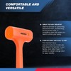 NEIKO 02849A 4 Lb Dead Blow Hammer, Neon Orange |
