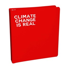 Bargain Max Decals Climate Change is Real Sticker Decal Notebook Car Laptop 5.5" (White)