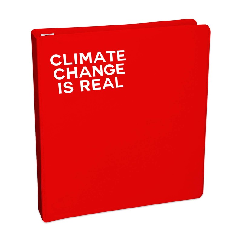 Bargain Max Decals Climate Change is Real Sticker Decal Notebook