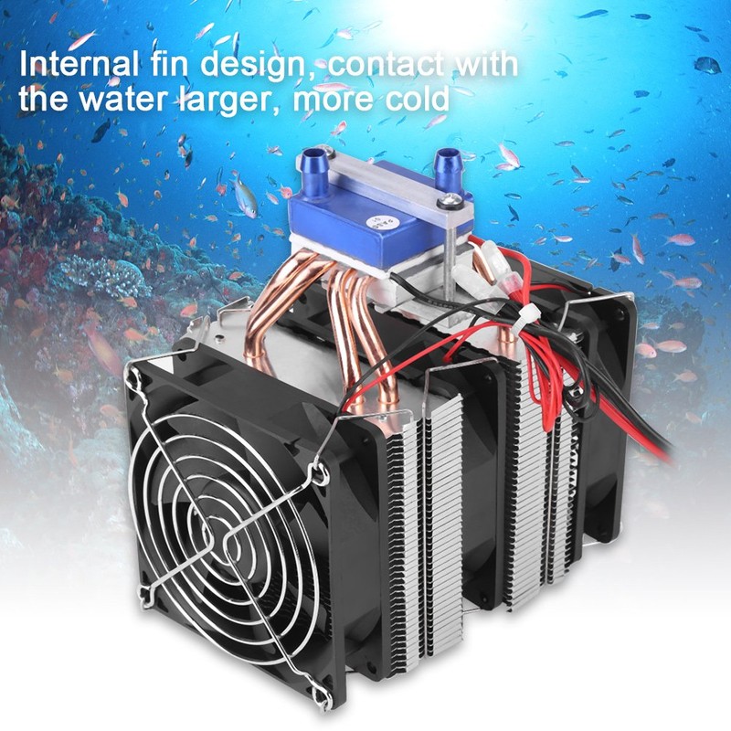Thermoelectric Cooler, DC 12V Thermoelectric Cooler Peltier System Semiconductor Refrigeration
