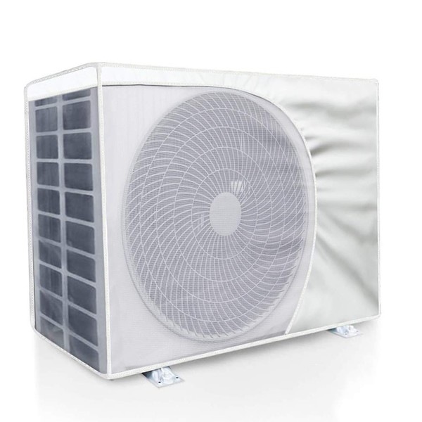 Air Conditioner Outdoor Unit Cover, Energy Saving, Waterproof, Dustproof, Detergence Prevention, Sunscreen, No Removal, Increased Efficiency, Reflective Insulated Air Conditioner Cover, Outdoor Unit