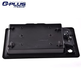 G-PLUS Rear Cargo Door Handle & License Plate Tag Bracket Compatible with Ford Van E150 E250 E350 6C2Z-15434A20-AA, FO1820100