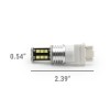 SYNETICUSA 3157 White LED Light Bulbs Strobe Brake Flash Tail