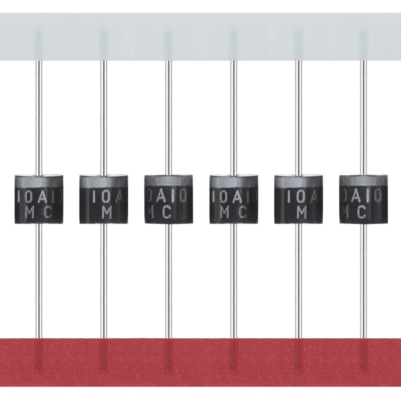 ALLECIN 30Pcs 10A10 Rectifier Diode 10A 1000V Schottky Axial Switching