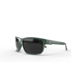 EDGE Defiance Z87 Wayfarer Safety Sunglasses (Matte Alpine, Clear Vapor Shield), Anti-fog Z87 Safety Glasses, Shatter Resistant, ANSI Compliant Men's Sunglasses