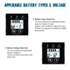 Runleader 12V 24V 36V 48V Digital Battery Indicator Voltmeter with