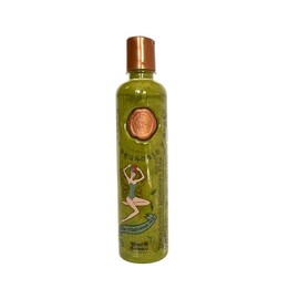 Tratamiento Natural Intensivo Plex con Banana, Aguacate y Argan,Sin Dimethicone ni silicon 400 ml., green